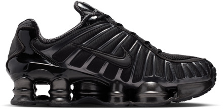 Nike Shox Sneakers Dames - Zwart - Maat 39 - Mesh/Synthetisch Black
