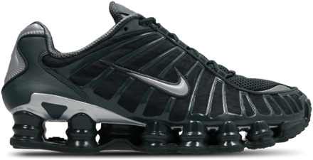 Nike Shox Sneakers Heren - Groen - Maat 41 - Synthetisch, Textil Green