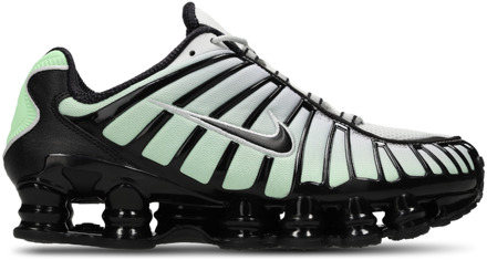 Nike Shox Sneakers Heren - Groen - Maat 42.5 - Synthetisch, Textil Green