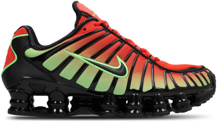 Nike Shox Sneakers Heren - Groen - Maat 42.5 - Synthetisch, Textil Green