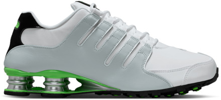 Nike Shox Sneakers Heren - Wit - Maat 44 - Mesh/Synthetisch White