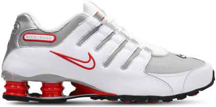 Nike Shox Sneakers Heren - Wit - Maat 45 - Mesh/Synthetisch White