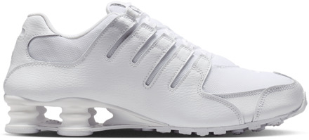 Nike Shox Sneakers Heren - Wit - Maat 47.5 - Mesh/Synthetisch White