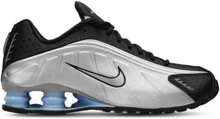 Nike Shox Sneakers Heren - Zilver - Maat 44.5 - Mesh/Synthetisch Silver