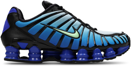 Nike Shox Sneakers Heren - Zwart - Maat 40.5 - Synthetisch, Textil Black