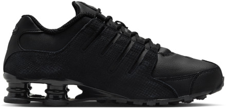 Nike Shox Sneakers Heren - Zwart - Maat 41 - Mesh/Synthetisch Black