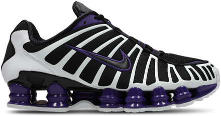 Nike Shox Sneakers Heren - Zwart - Maat 41 - Textil, Synthetisch Black