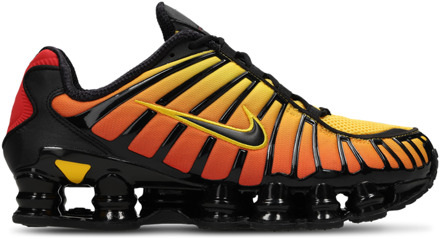 Nike Shox Sneakers Heren - Zwart - Maat 41 - Textil, Synthetisch Black