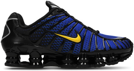Nike Shox Sneakers Heren - Zwart - Maat 43 - Synthetisch, Textil Black