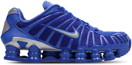 Nike Shox Sneakers Heren - Zwart - Maat 44 - Synthetisch, Textil Black