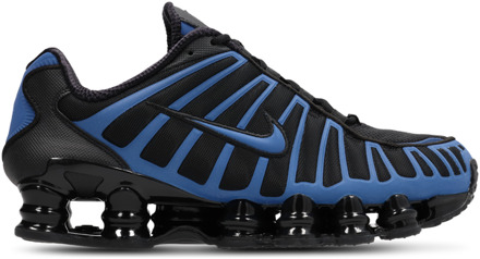 Nike Shox Sneakers Heren - Zwart - Maat 46 - Synthetisch, Textil Black