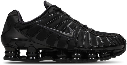 Nike Shox Sneakers Heren - Zwart - Maat 47.5 - Synthetisch, Textil Black
