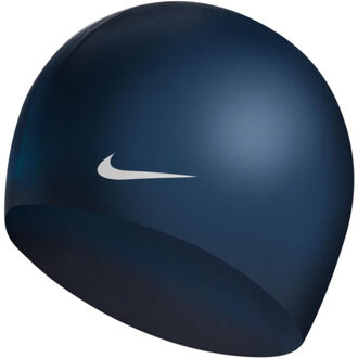 Nike Siliconen badmuts Blauw - One size