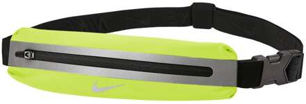 Nike Slim Waistpack 3.0 Hardloopgordel-Neongeel,Zwart - nosize