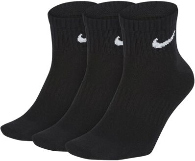Nike Sokken (regular) - Maat 34-38 - Unisex - zwart/wit