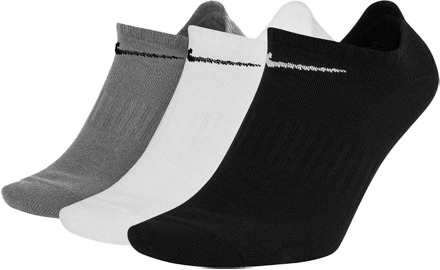 Nike Sokken (regular) - Maat 46-50 - Unisex - zwart/wit