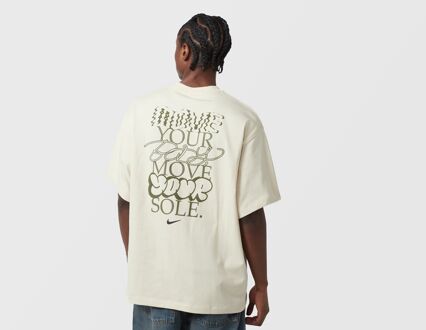 Nike Solo Swoosh Graphic T-Shirt, beige - M