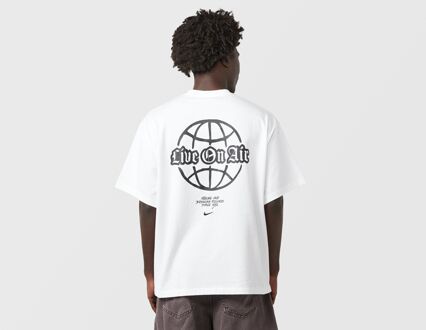 Nike Solo Swoosh Graphic T-Shirt, wit - M