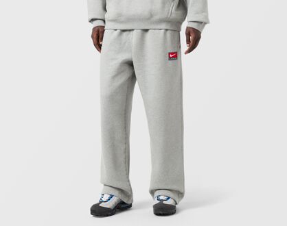 Nike Solo Swoosh Open Hem Fleece Joggers, grijs