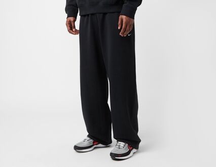 Nike Solo Swoosh Open Hem Fleece Joggers, zwart - XL