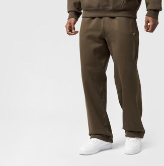 Nike Solo Swoosh Open Hem Fleece Pants, bruin - M