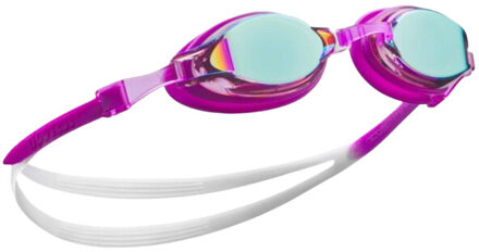 Nike Spiegelchromen zwembril voor volwassenen Paars - One size