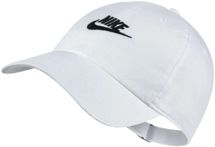Nike Sportcap - Maat One size  - Unisex - wit/zwart