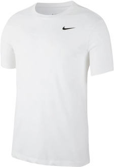 Nike Sportshirt - Maat M  - Mannen - wit/zwart