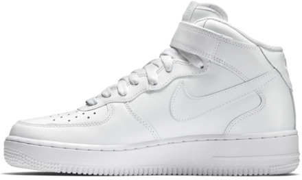 Nike Sportswear Air Force 1 Mid (GS) - White/White - Sneakers Kinderen - 314195-113