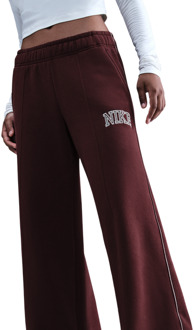 Nike Sportswear Broeken Dames - Rood - Maat 34 - Katoen Jersey Red