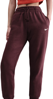 Nike Sportswear Broeken Dames - Rood - Maat 36 - Katoen Jersey Red