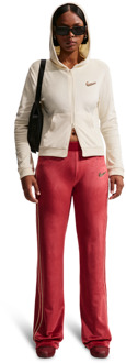 Nike Sportswear Broeken Dames - Rood - Maat 38 - Katoen Jersey Red