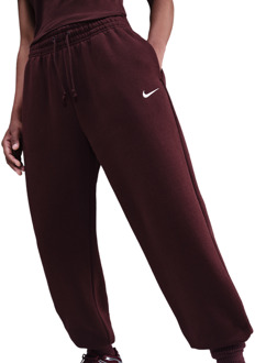 Nike Sportswear Broeken Dames - Rood - Maat 42 - Katoen Jersey Red