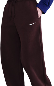 Nike Sportswear Broeken Dames - Rood - Maat 42 - Katoen Jersey Red