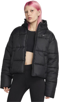 Nike Sportswear Classic Puffer casual winterjas dames Zwart - 38/M