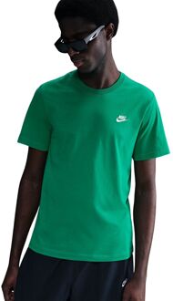 Nike Sportswear Club Casual T-shirt Heren S Groen