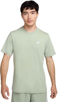 Nike Sportswear Club Casual T-shirt Heren S Groen