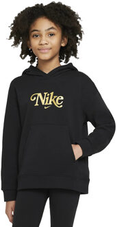 Nike Sportswear Club Fleece Casual Sweater Meisjes 152 Zwart