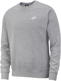 Nike Sportswear club fleece crew sweater Grijs - XXXL