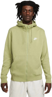 Nike Sportswear club fleece full-zip hoodie Groen