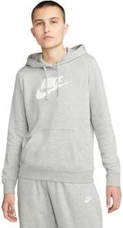 Nike Sportswear club fleece hoodie Grijs