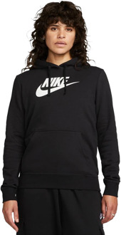 Nike Sportswear club fleece hoodie Zwart - L