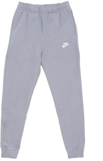 nike sportswear club fleece joggingbroek grijs heren donker grijs - XS