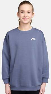 Nike Sportswear Club Fleece Oversized Crew Sweatshirt Meisjes blaugrau - L