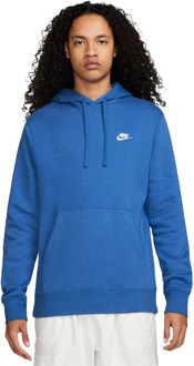 Nike Sportswear club fleece pullover hoodie Blauw - L