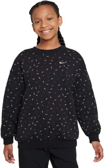 Nike Sportswear club fleece sweater Zwart - 140