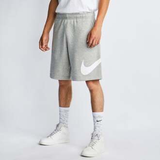 Nike sportswear club korte broek grijs heren - XS