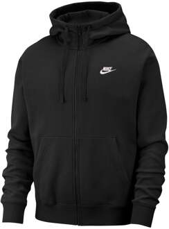 Nike Sportswear Club Sportjas Heren zwart - L