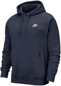 Nike Sportswear Club Sweater Met Capuchon Heren donkerblauw - L