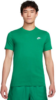 Nike Sportswear club t-shirt Groen - L